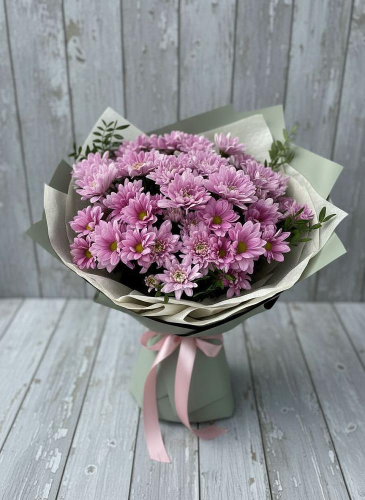 Букет цветов из: Хризантемы в Рощино Новгородская область