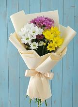 Букет цветов из:  Хризантемы #REPLACE_PRED# Рощино Новгородская область