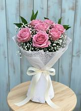 Букет цветов из:  Розы #REPLACE_PRED# Рощино Новгородская область