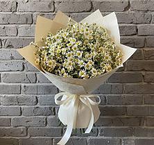 Букет цветов из:  Ромашки в Рощино Новгородская область