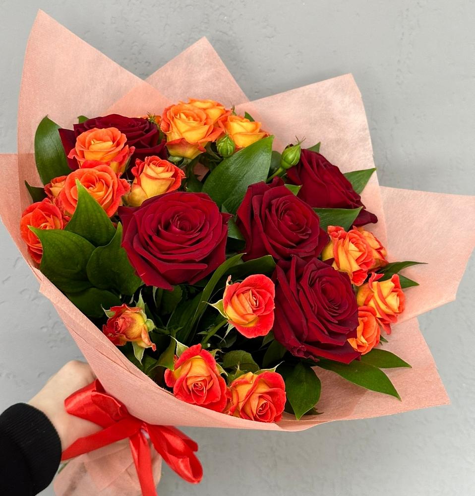 Букет Любовь и восторг в Рощино Новгородская область