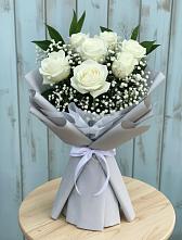 Букет цветов из:  Розы #REPLACE_PRED# Рощино Новгородская область