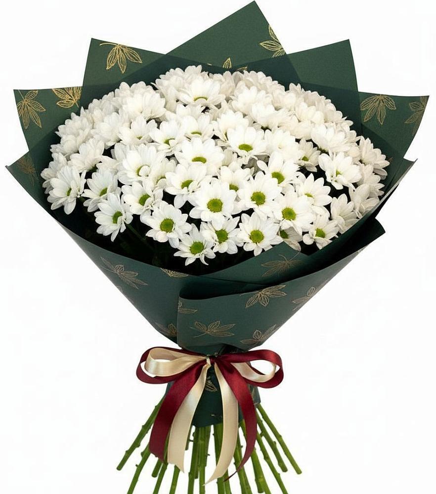 Букет цветов из: Хризантемы в Рощино Новгородская область