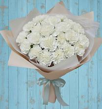 Букет цветов из:  Гвоздики в Рощино Новгородская область