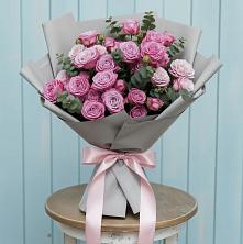 Букет цветов из:  Розы в Рощино Новгородская область