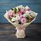 Букет цветов из: Хризантемы, Альстромерии и Розы в Рощино Новгородская область